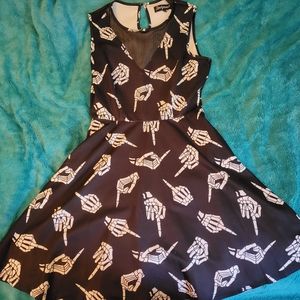 Sourpuss Middle Finger Dress